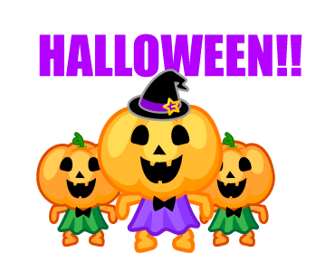 Monster Pumpkin In Halloween messages sticker-0