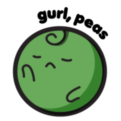 Cute Food Puns messages sticker-10