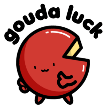 Cute Food Puns messages sticker-5