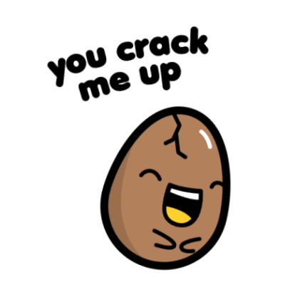 Cute Food Puns messages sticker-3