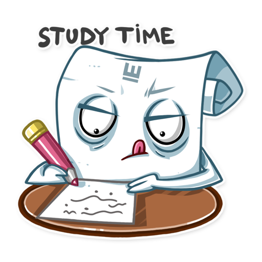 Students Essay Sticker Pack messages sticker-7
