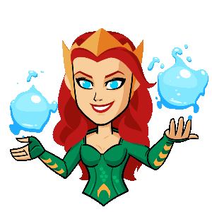 Aquaman Sticker Pack messages sticker-8