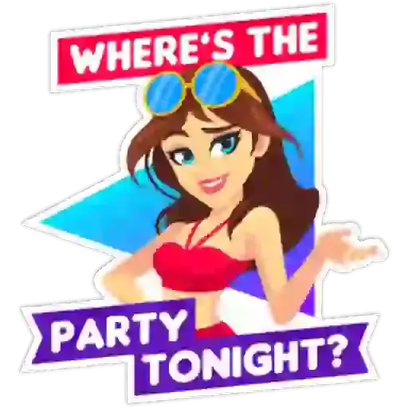 Party Text Stickers messages sticker-11