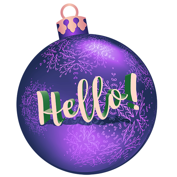 Christmas Bulbs messages sticker-6