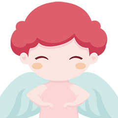 天使宝宝简单-贴纸 messages sticker-10