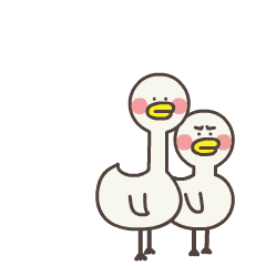 Cute Duck Sticker messages sticker-5