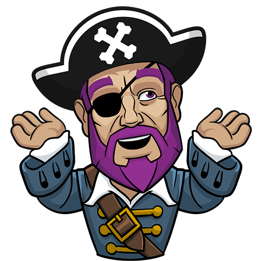 Messy The Pirate messages sticker-1
