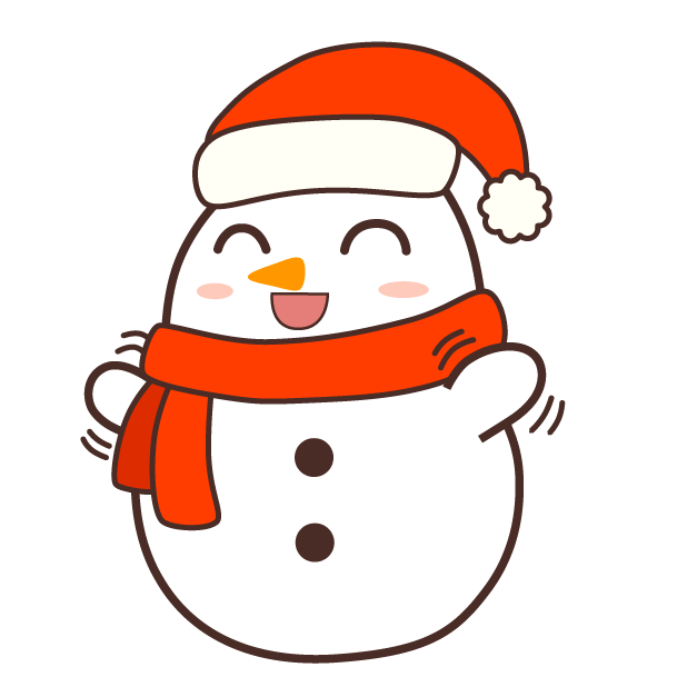 Cute Kawaii Christmas messages sticker-3