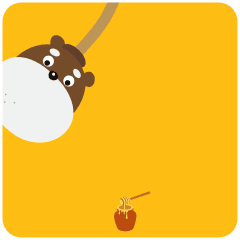 Cute Bear Mr.Huang Sticker messages sticker-1