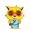 Cute Cat 2 Mr.Ball Sticker messages sticker-11