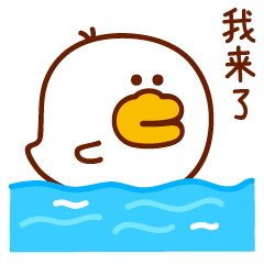 Small Duck Mr.Duo Sticker messages sticker-7