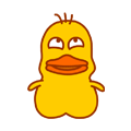 Small Duck 3 Mr.Qian Sticker messages sticker-8