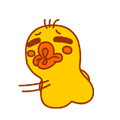 Small Duck 3 Mr.Qian Sticker messages sticker-1