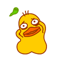 Small Duck 3 Mr.Qian Sticker messages sticker-6