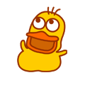 Small Duck 3 Mr.Qian Sticker messages sticker-11