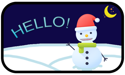 Happy Snow messages sticker-0