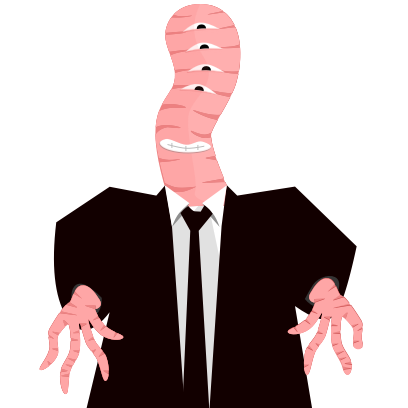 Monster In Black messages sticker-9