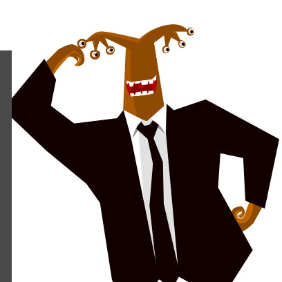 Monster In Black messages sticker-11