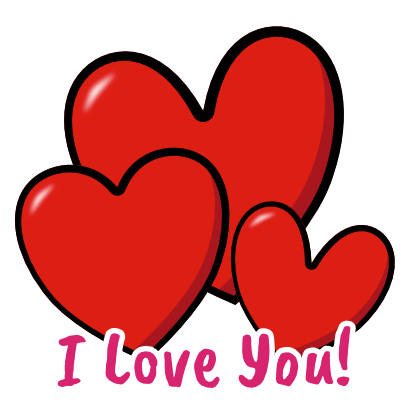 I Heart U Animated Stickers messages sticker-10
