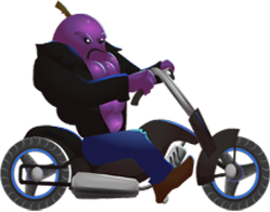 Banana Racer - Moto Racing messages sticker-5