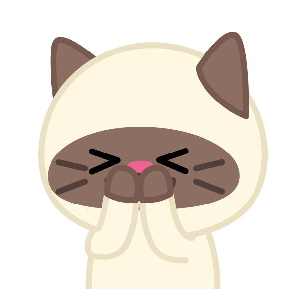 Story of a cute baby cat messages sticker-2