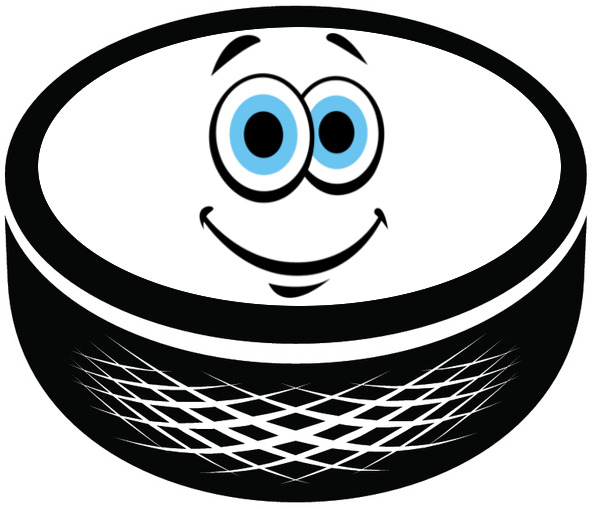 Ice Hockey Puck Emojis messages sticker-7