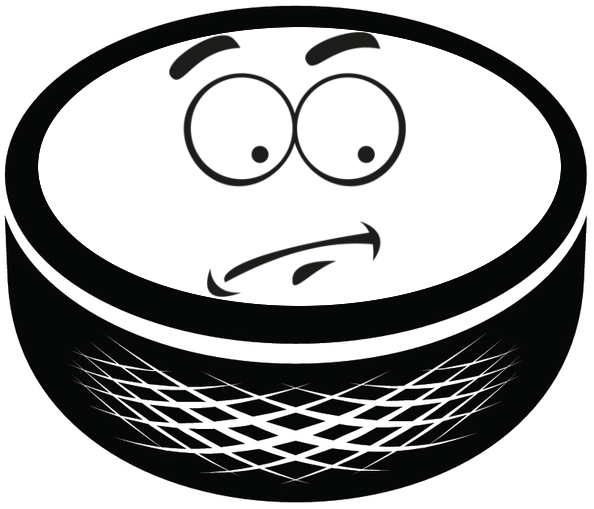 Ice Hockey Puck Emojis messages sticker-3