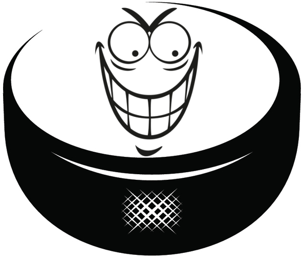 Ice Hockey Puck Emojis messages sticker-4