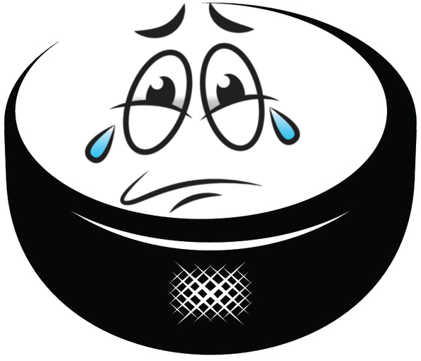 Ice Hockey Puck Emojis messages sticker-10