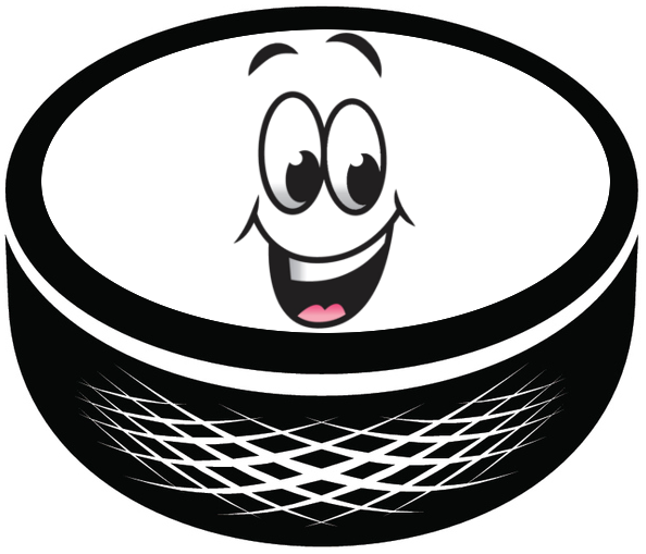 Ice Hockey Puck Emojis messages sticker-11