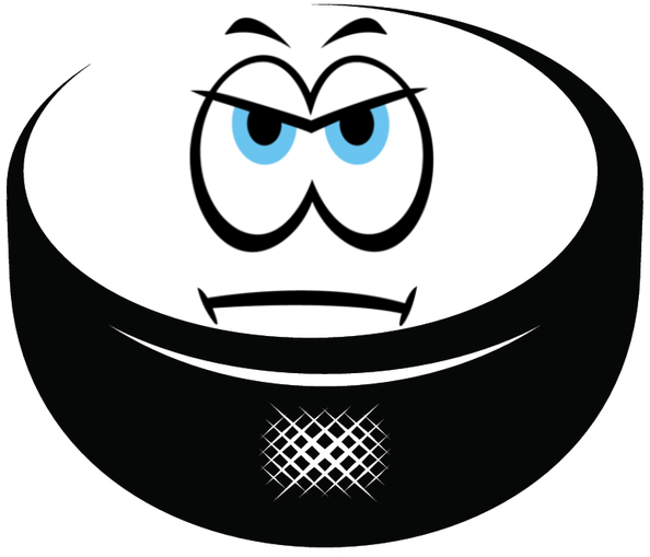 Ice Hockey Puck Emojis messages sticker-8