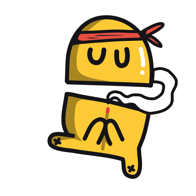 Bu Stickers pack for Imessage messages sticker-4