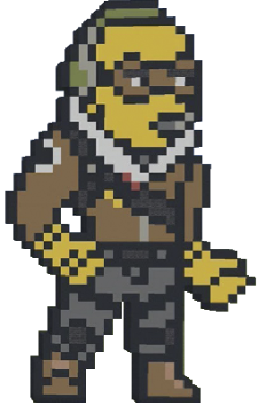 Pixel Stickers for Fortnite messages sticker-9