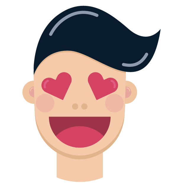 Man Face Emoji messages sticker-7