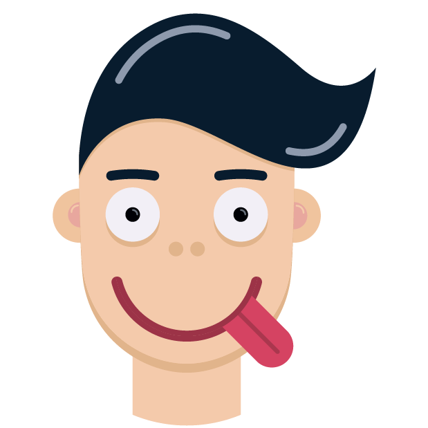 Man Face Emoji messages sticker-11