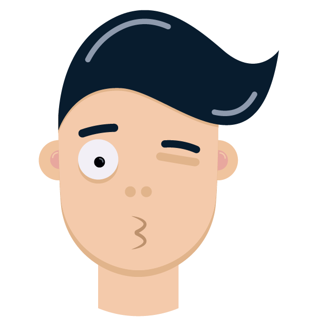 Man Face Emoji messages sticker-9