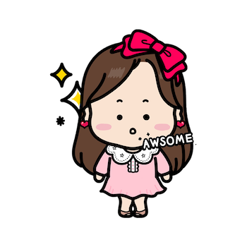 iSticker PiPi Girl messages sticker-4