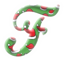Christmas ABCD Stickers messages sticker-5