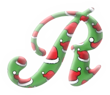 Christmas ABCD Stickers messages sticker-9