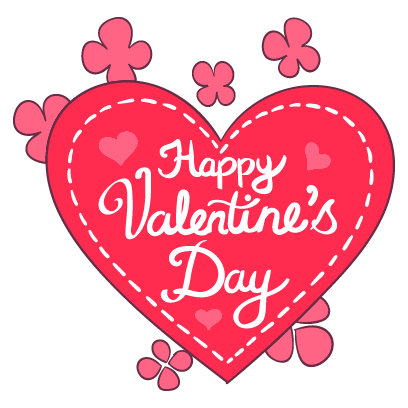 Adorable Valentines Stickers messages sticker-0