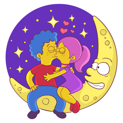 Adorable Valentines Stickers messages sticker-3