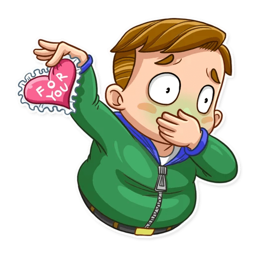 Valentine Day Fool Stickers messages sticker-11