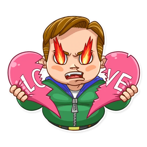 Valentine Day Fool Stickers messages sticker-10