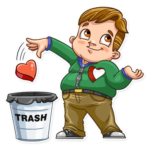 Valentine Day Fool Stickers messages sticker-8