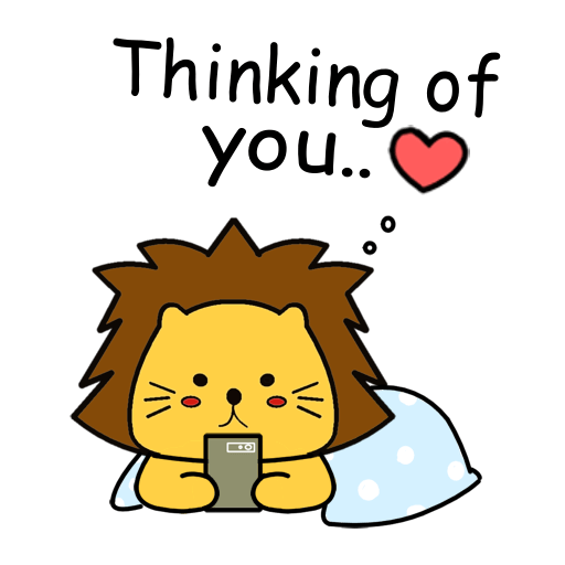 Singa Polah Lovely Stickers messages sticker-2