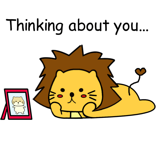 Singa Polah Lovely Stickers messages sticker-9