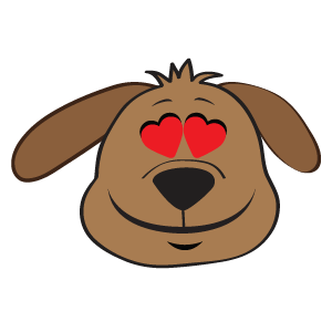 Dog Cam Xuc Sticker messages sticker-11