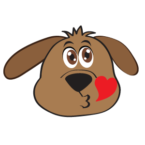 Dog Cam Xuc Sticker messages sticker-10