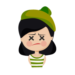Girl Nhi Nhanh Sticker messages sticker-6