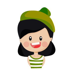 Girl Nhi Nhanh Sticker messages sticker-11